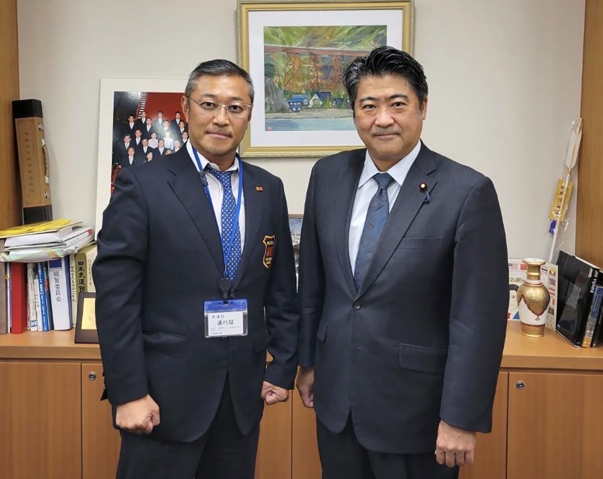 内閣官房副長官の木原誠二先生がJKCにご協力いただける事になりました！